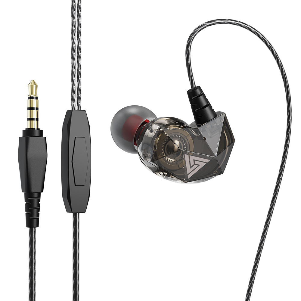 Earplug Set Foam - QKZ AK2 Siyah Kablolu Kulaklık HiFi