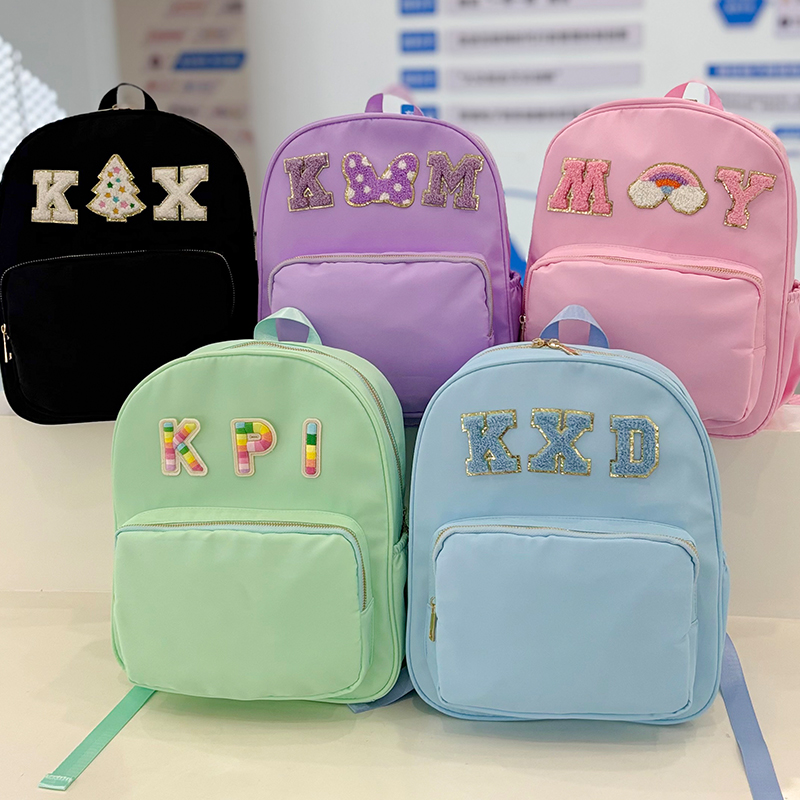 Travel Accessories Toddler - Mini Klasik Naylon Sırt Çantası Basit