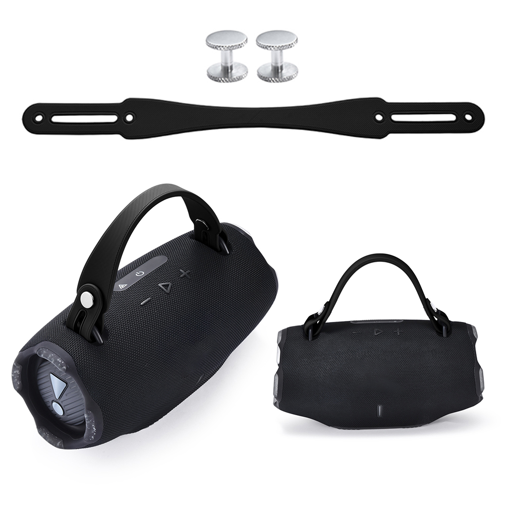 Travel Accessories Kit Bag - Silikon Çıkarılabilir Hoparlör Tutma Bandı Açık
