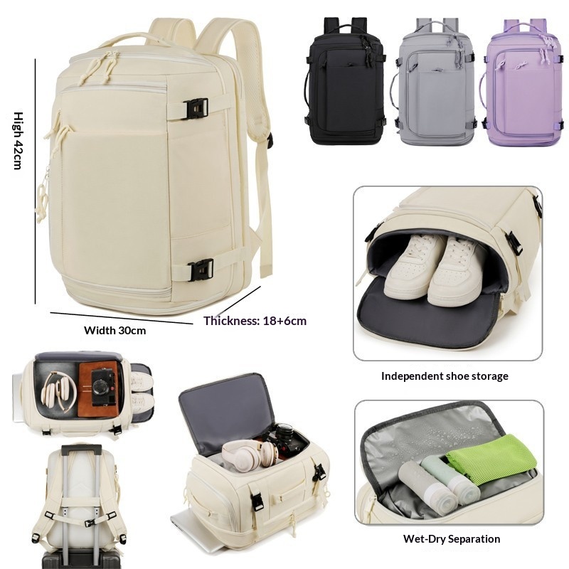 Travel Accessories New - Seyahat Sırt Çantası Büyük Kapasiteli Çok
