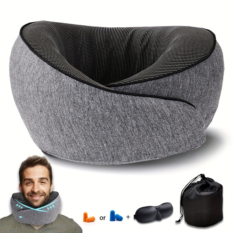 Earplug Set Foam - Bellek Köpük Seyahat Yastık Boyun Desteği