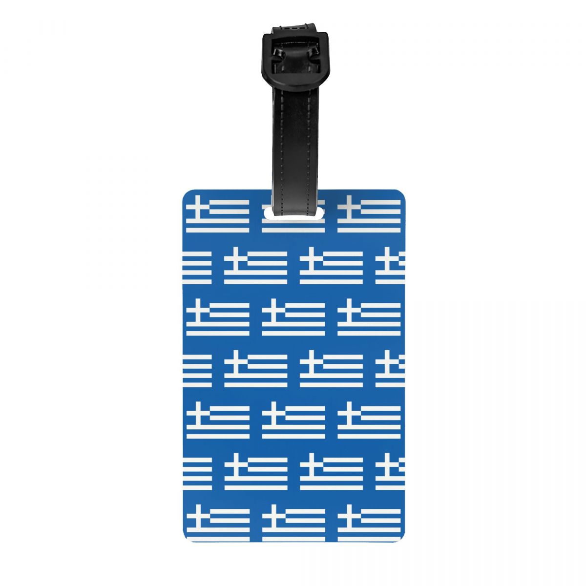 Travel Accessories Greece - Özel yunanistan bayrağı bagaj etiketi gizlilik