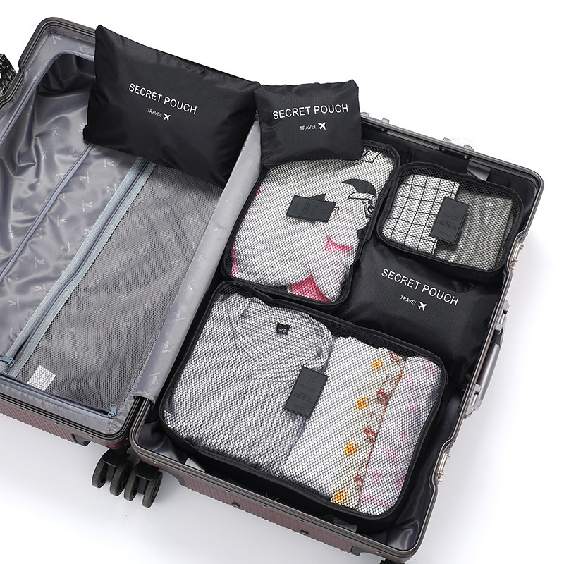 Travel Accessories Packing Cubes - 6 takım seyahat saklama torbaları küçük