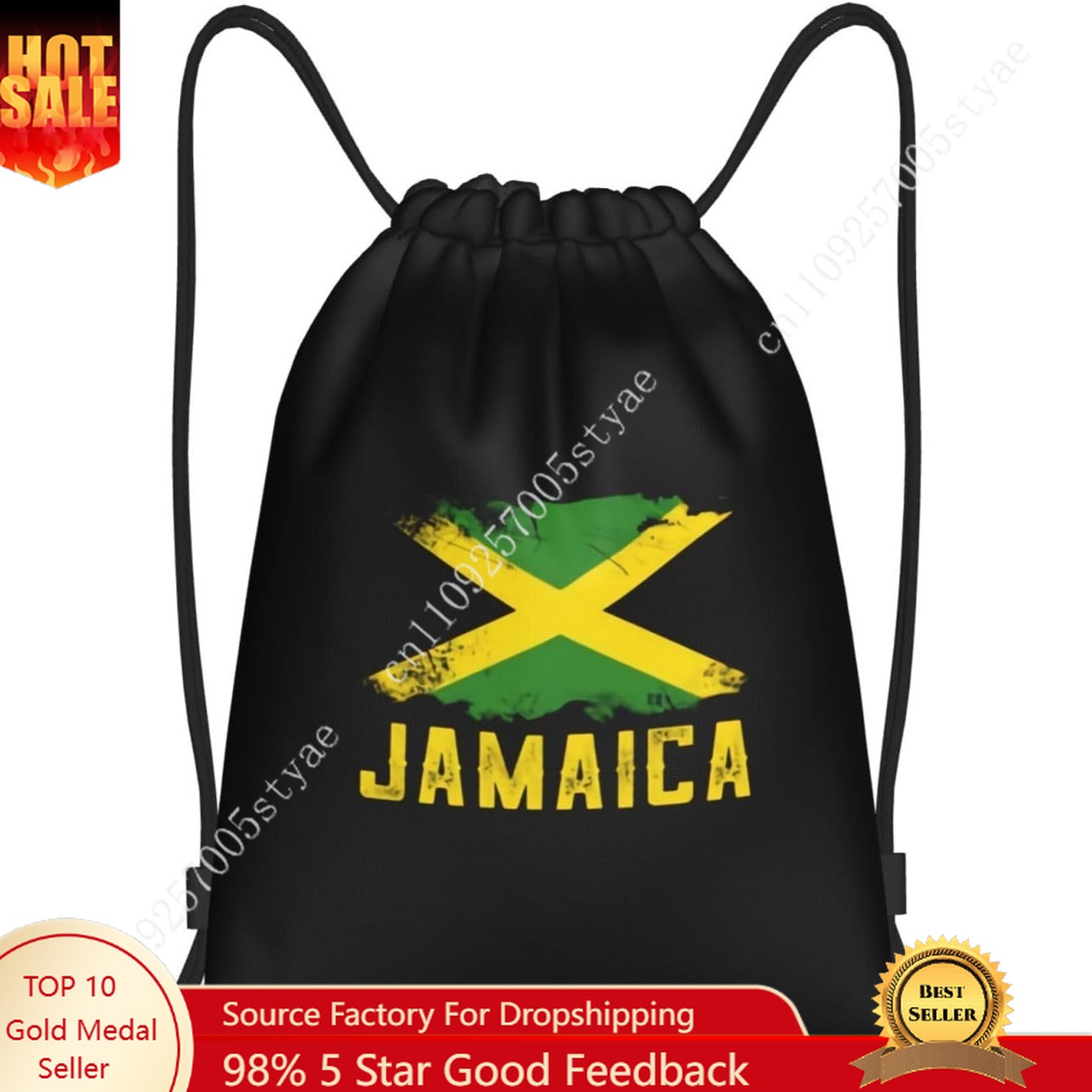 Jamaika Bayraklı İpli Çanta Sı - Travel Accessories For Jamaica incelemesi ve fiyatı