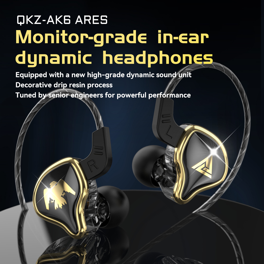 QKZ AK6 Ares Kulak İçi Kablolu - Earplug Set Foam incelemesi ve fiyatı