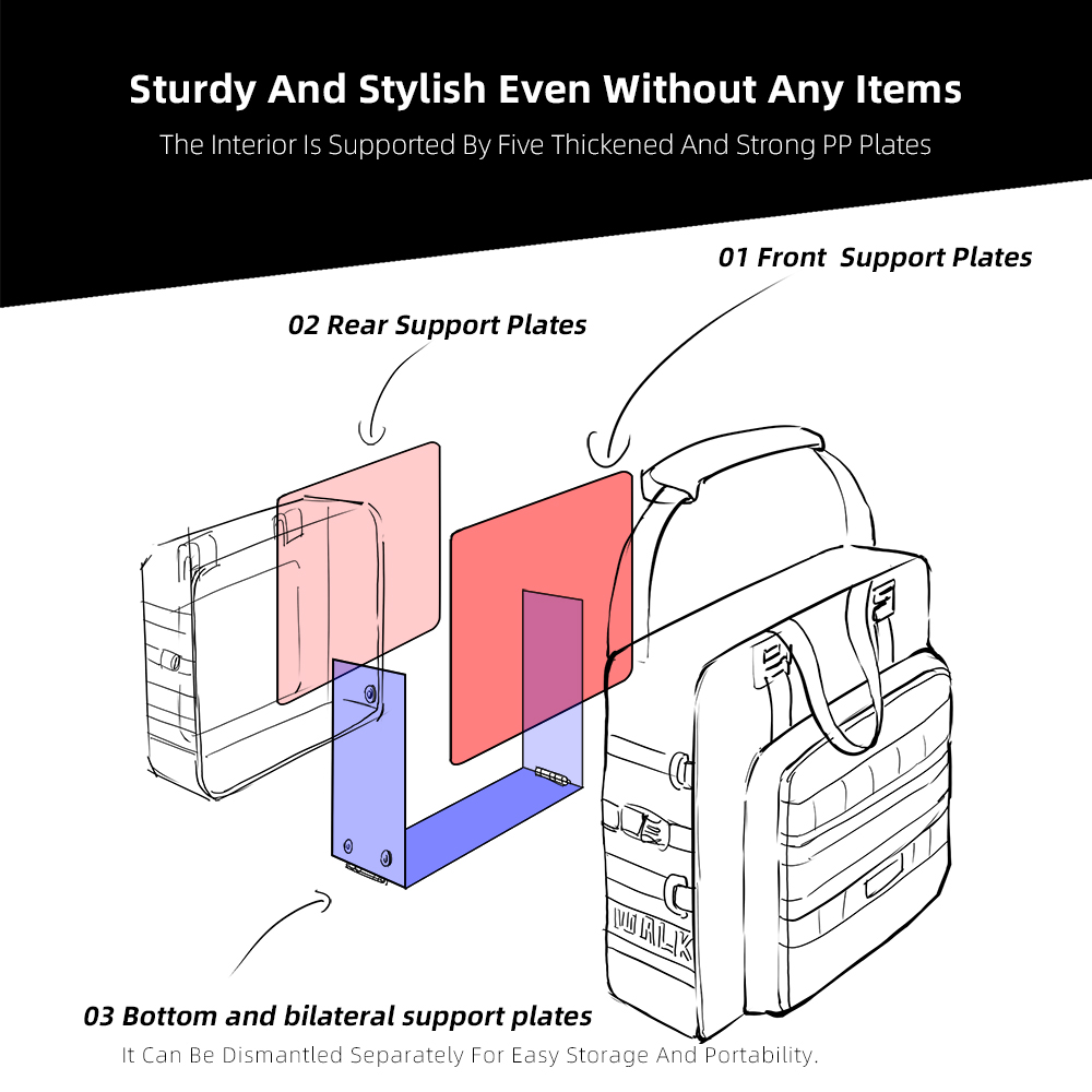 Rhinowalk motosiklet yan sept  - Travel Accessories Packing Cubes incelemesi ve fiyatı