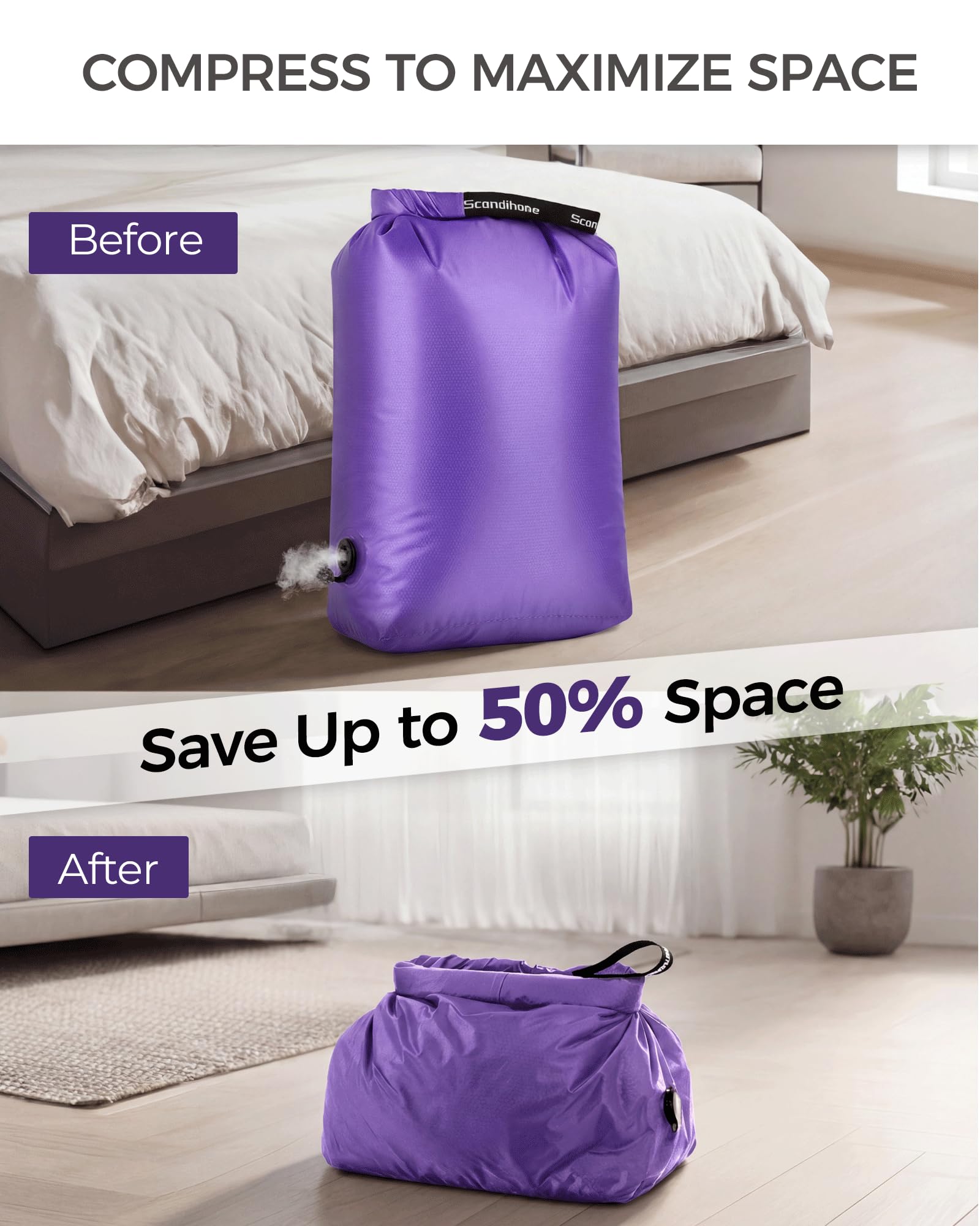 Seyahat İçin Darbe Emici Kompr - Travel Accessories Packing Cubes incelemesi ve fiyatı