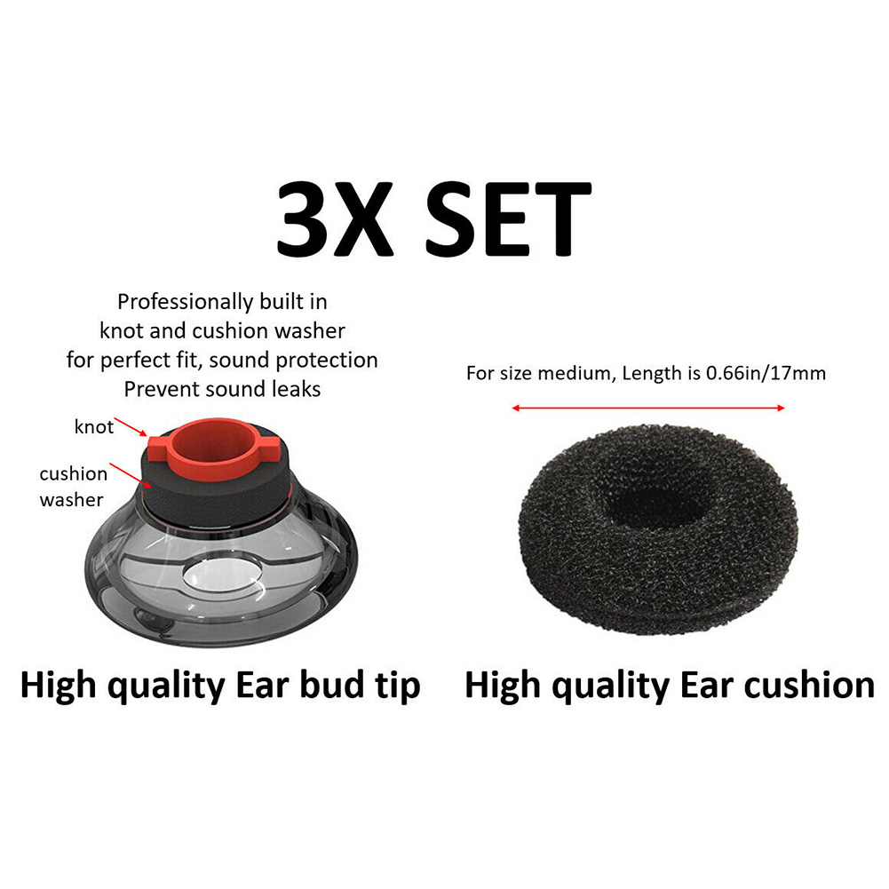 6 adet yedek hafızalı köpük ku - Earplug Set Foam incelemesi ve fiyatı