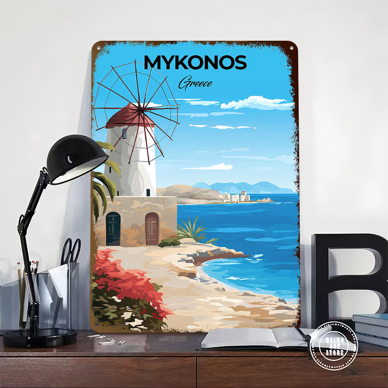 Mykonos Yunanistan Seyahat Pos - Travel Accessories Greece incelemesi ve fiyatı