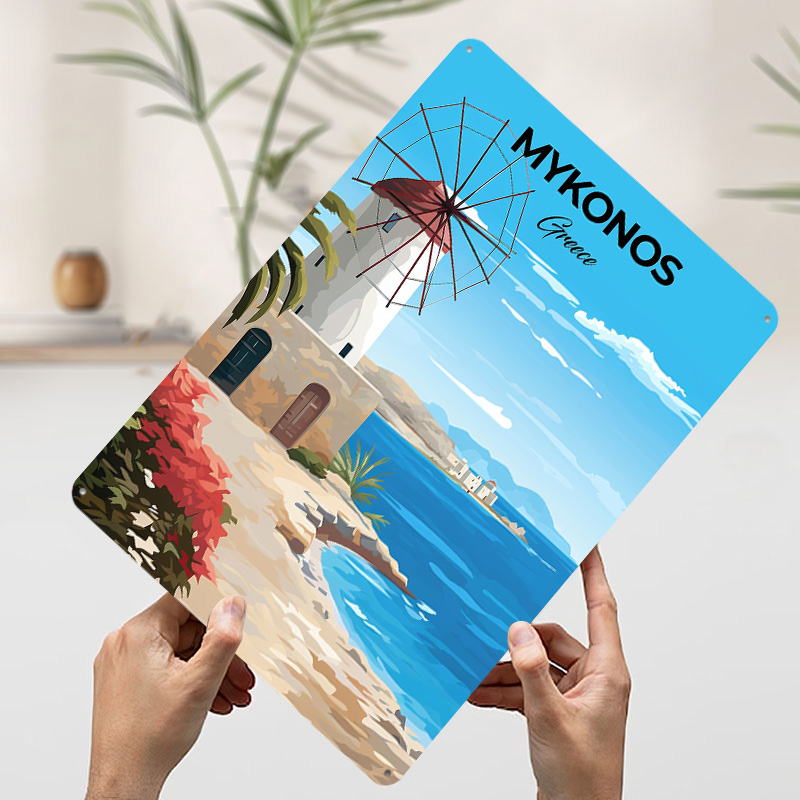 Mykonos Yunanistan Seyahat Pos - Travel Accessories Greece incelemesi ve fiyatı