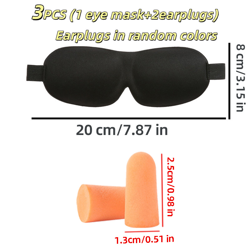 3 Parçalı Uyku Seti-Hafif Üç B - Earplug Set Foam incelemesi ve fiyatı