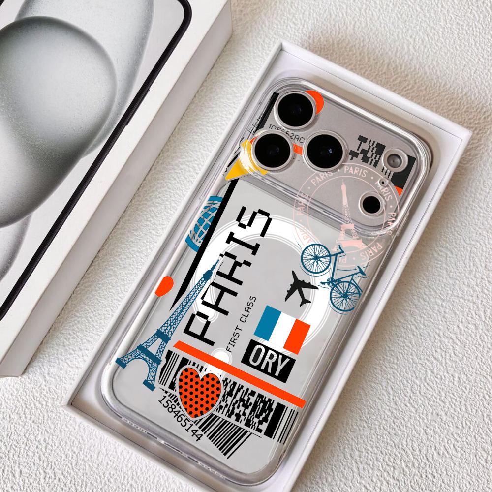 Fransa Uçak Bileti Desenli iPh - Travel Accessories Iphone incelemesi ve fiyatı