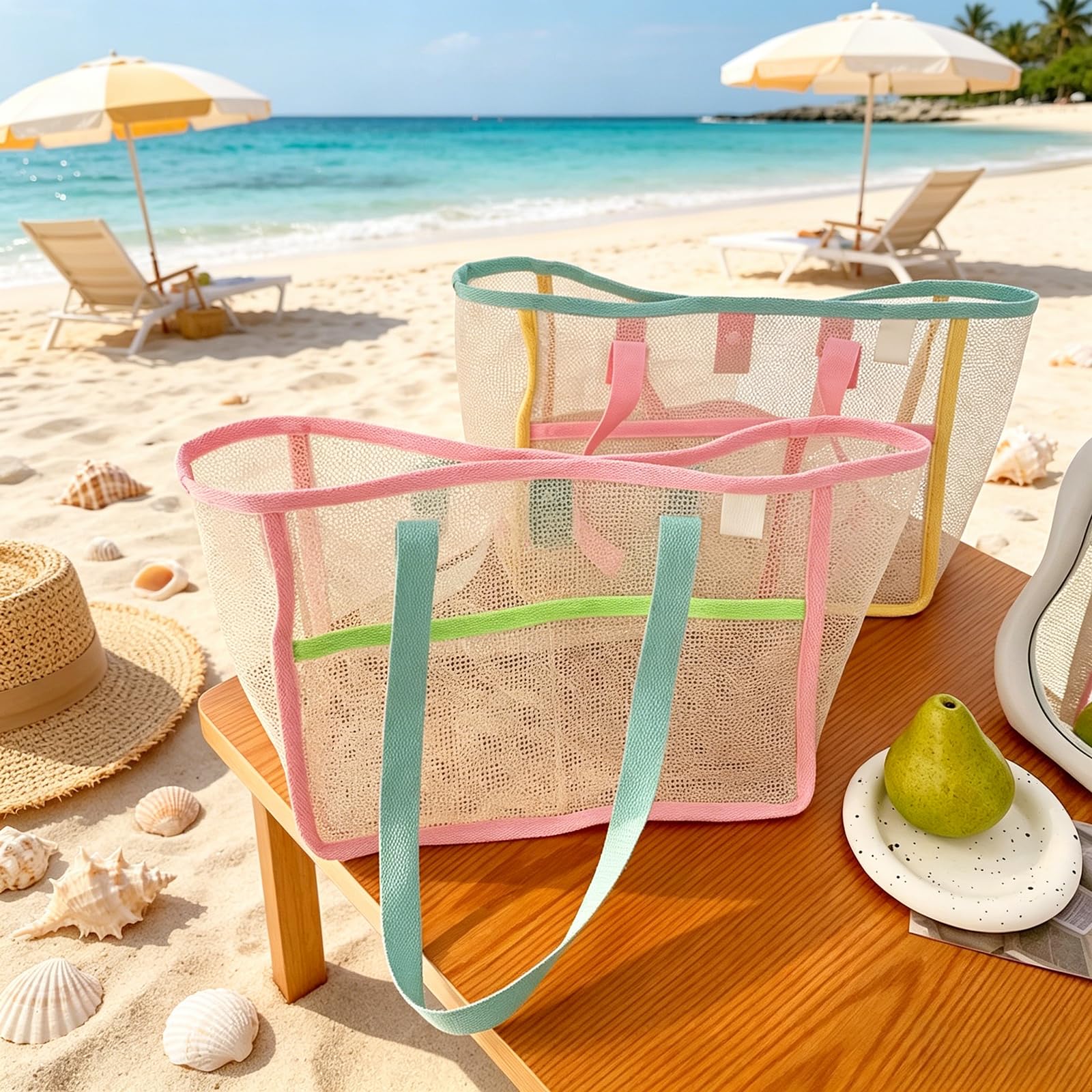 Kadınlar için Plaj Çantaları R - Travel Accessories Us incelemesi ve fiyatı