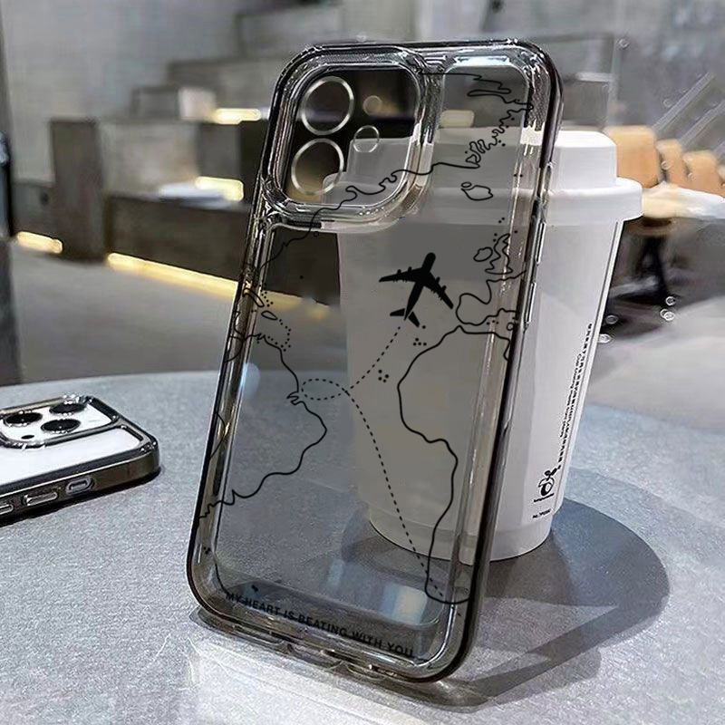 Seyahat Temalı Uçak Rota Desen - Travel Accessories Iphone incelemesi ve fiyatı