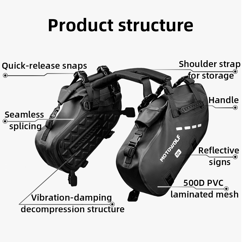 Su geçirmez Motosiklet Eyer Ça - Travel Accessories New incelemesi ve fiyatı