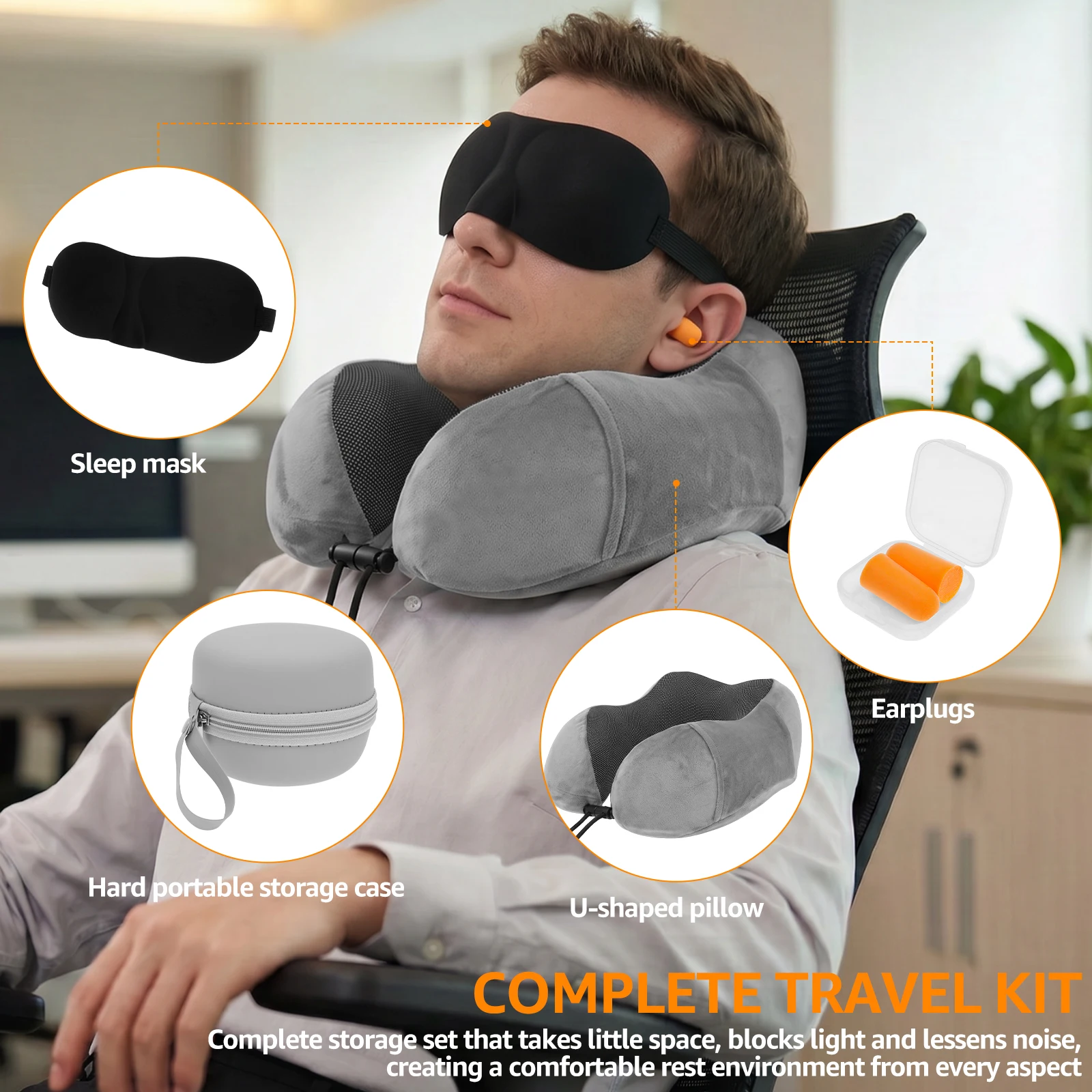 U Şeklinde Hafızalı Köpük Boyu - Earplug Set Foam incelemesi ve fiyatı