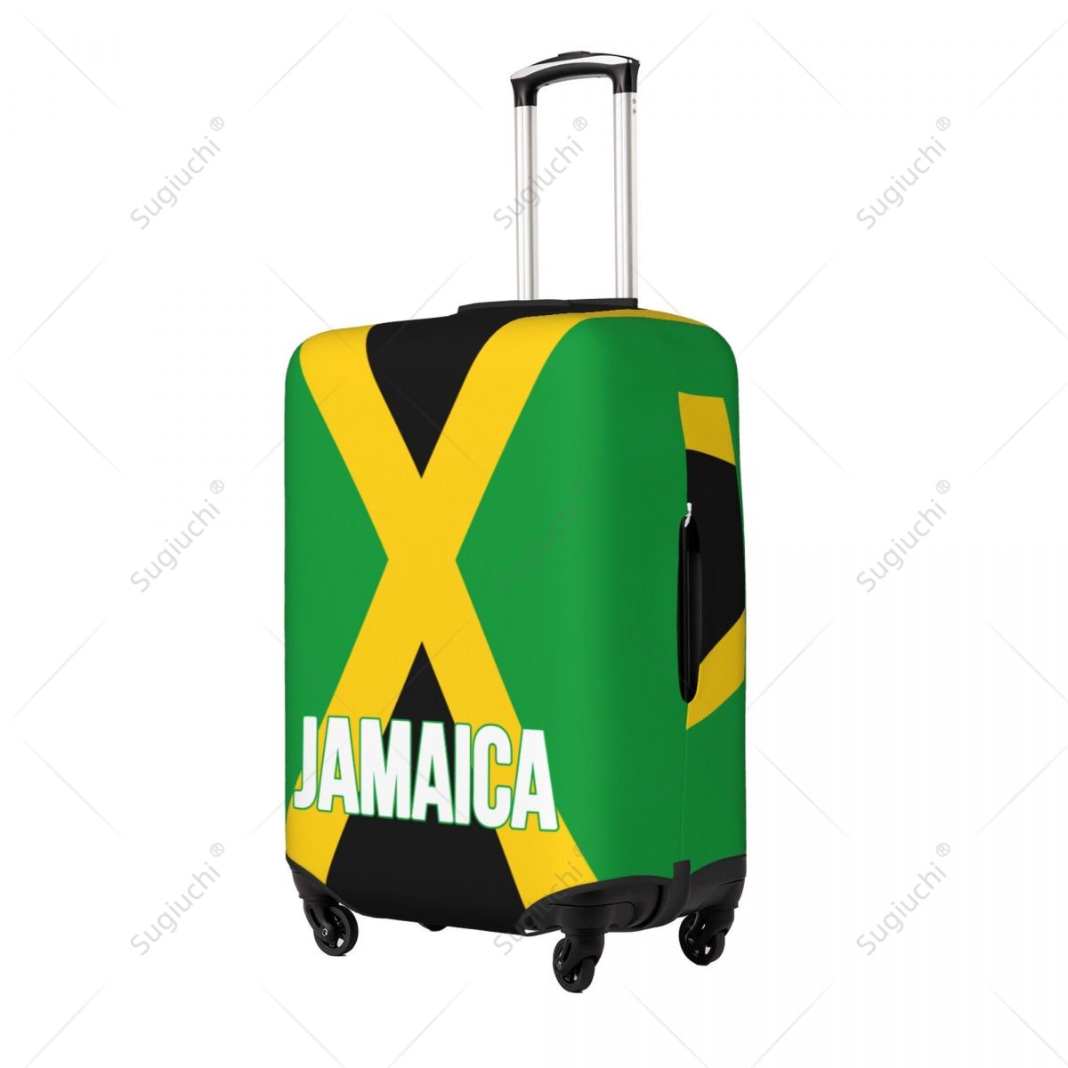 Jamaika Bayraklı Bagaj Kılıfı  - Travel Accessories For Jamaica incelemesi ve fiyatı