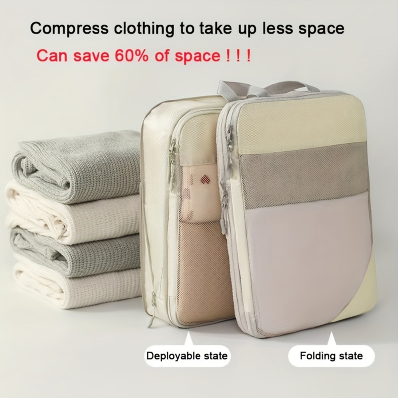5'li Set Valizler İçin Sıkıştı - Travel Accessories Packing Cubes incelemesi ve fiyatı