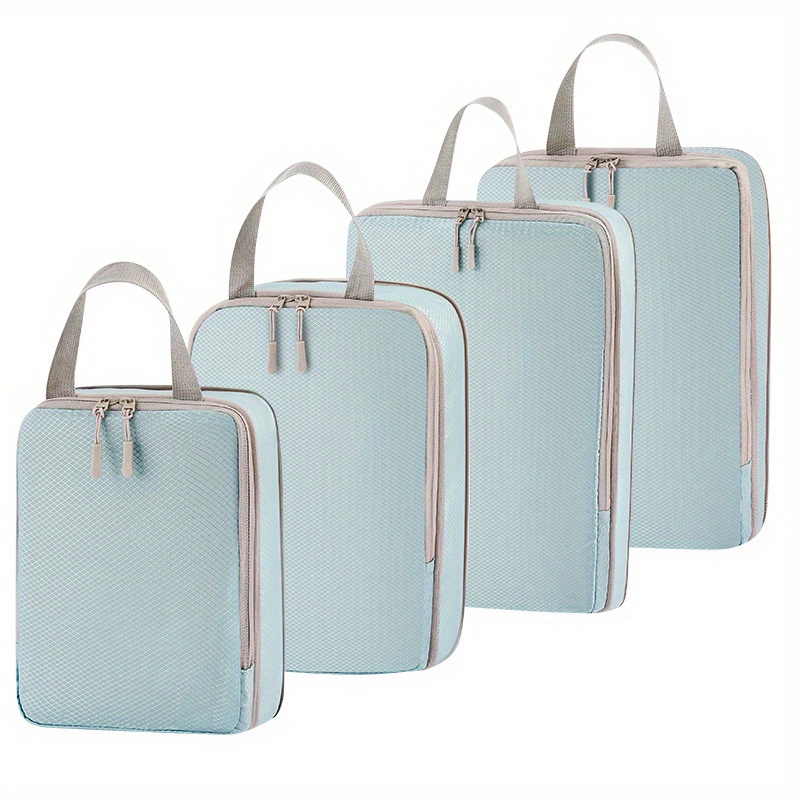 4 adet/takım Sıkıştırma Ambala - Travel Accessories Packing Cubes incelemesi ve fiyatı