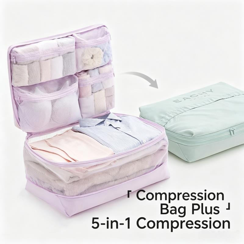 Sıkıştırılabilir Paketleme Küp - Travel Accessories Packing Cubes incelemesi ve fiyatı