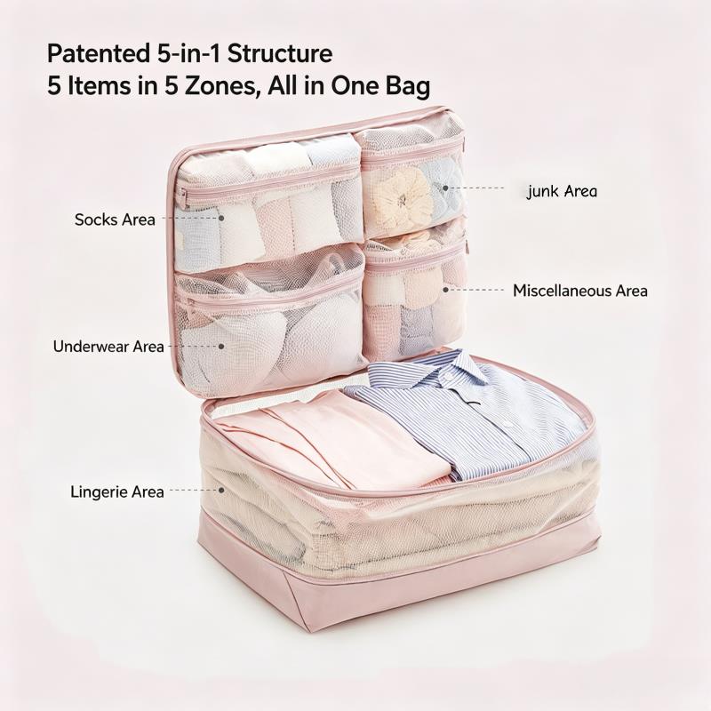 Sıkıştırılabilir Paketleme Küp - Travel Accessories Packing Cubes incelemesi ve fiyatı
